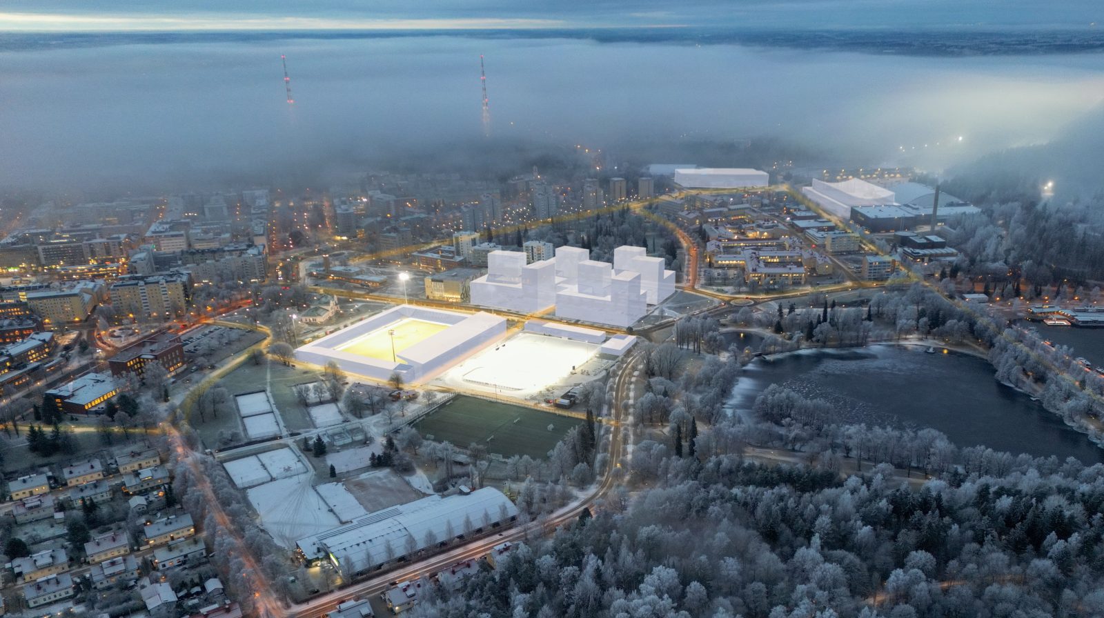 Lahti kehittää kaupunkirakennettaan: suuret kaupunkisuunnitteluhankkeet esittelyssä